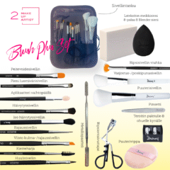 Opiskelijasetti – MUA2 BRUSH PLUS SET